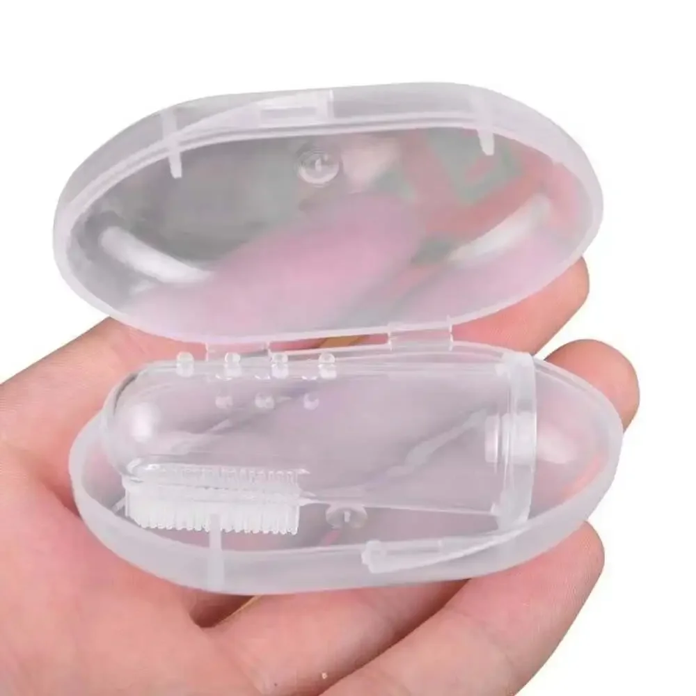 Super Soft Pet Finger Toothbrush Teddy Dog Brush Bad Breath Tartar Teeth Care To